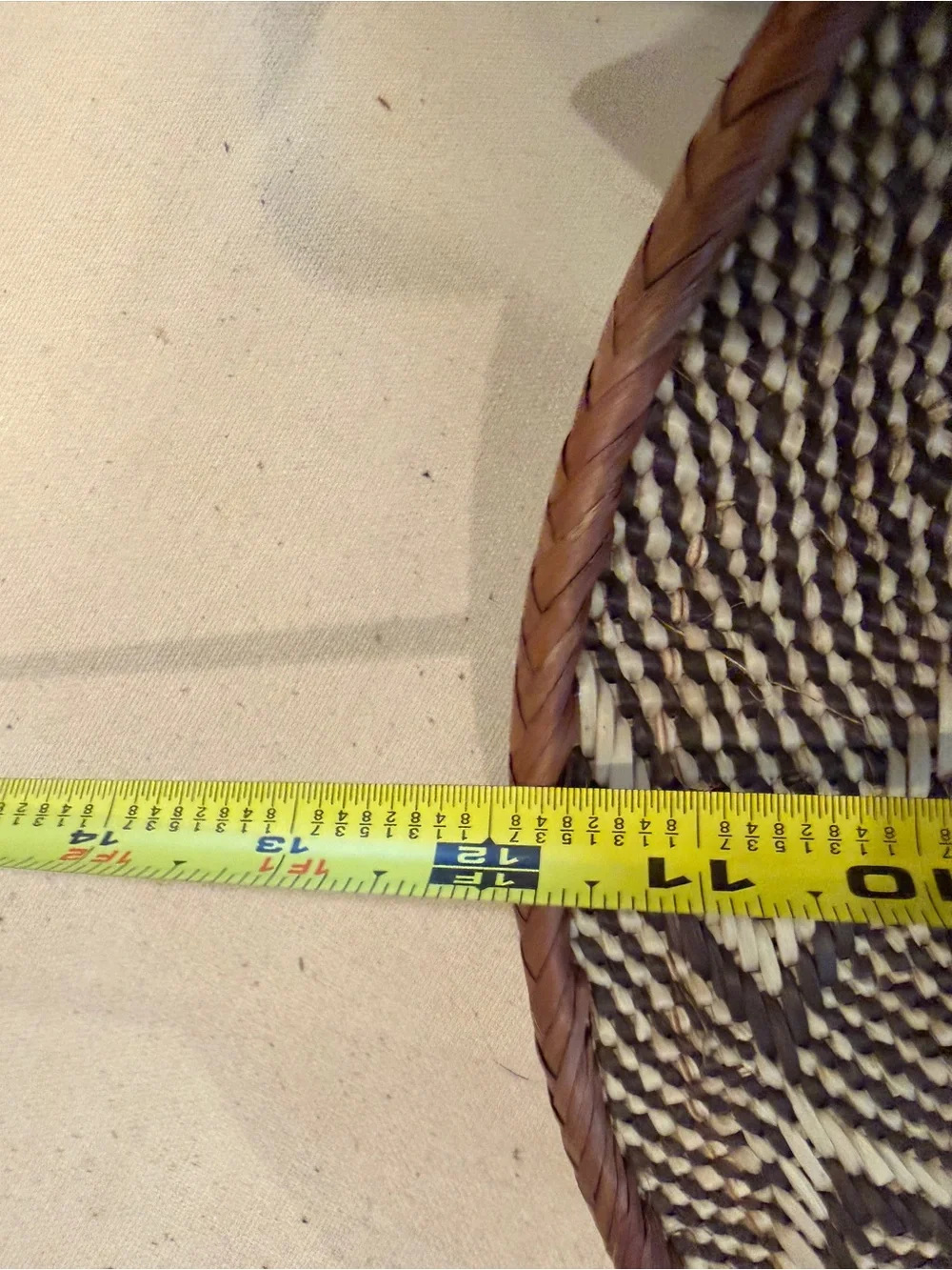 One of a Kind! NEW Woven Basket. Made by Binga people of Zambia Zimbabwe Africa